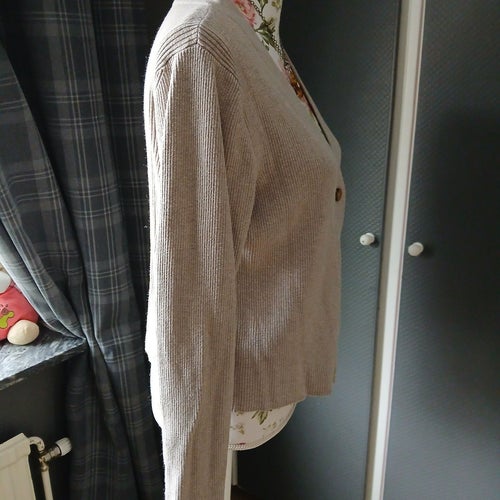 H&M beige kofta, storlek XL