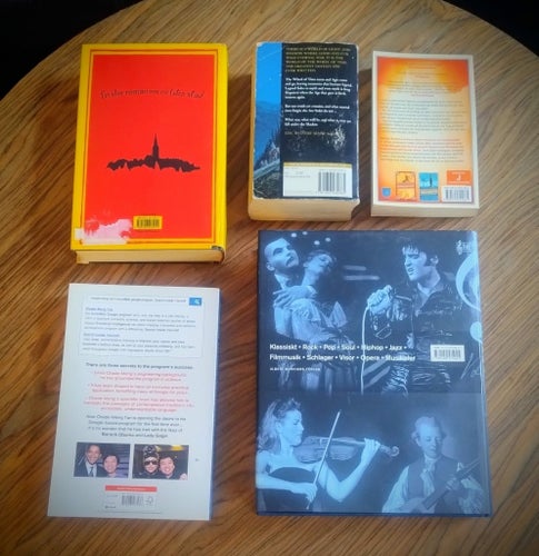 Bokpaket. Varierade genres