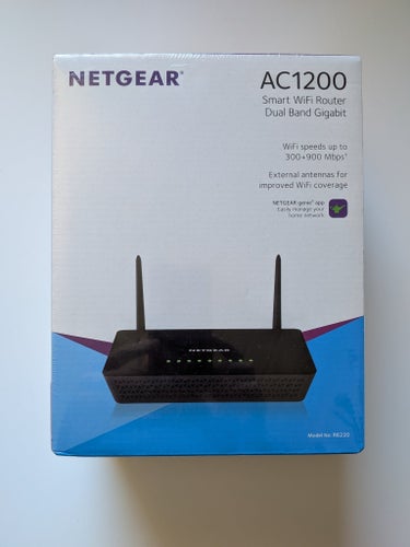 Trådlös router Netgear AC1200/R6220 Ny oanvänd inplastad