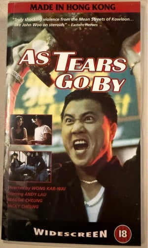 VHS: ANDY LAU COLLECTION • 5 Filmer • UNCUT Widescreen • Wong Kar-wai