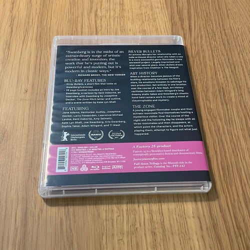 Full Moon Trilogy - Joe Swanberg - Factory 25 blu-ray