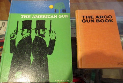 Vapen, The American gun + The Arco gunbook, på engelska