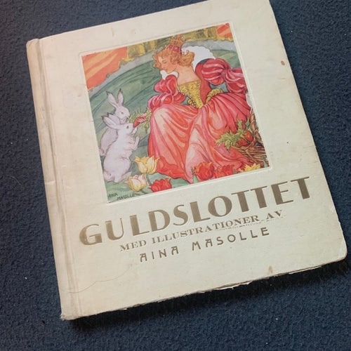 Guldslottet barnens julbok Aina Masolle Nr. 45 1943