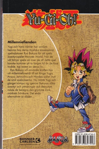 Kazuki Takahashi / Yu-Gi-Oh! / #7 / Millenniefienden / Pocket / Nära nyskick
