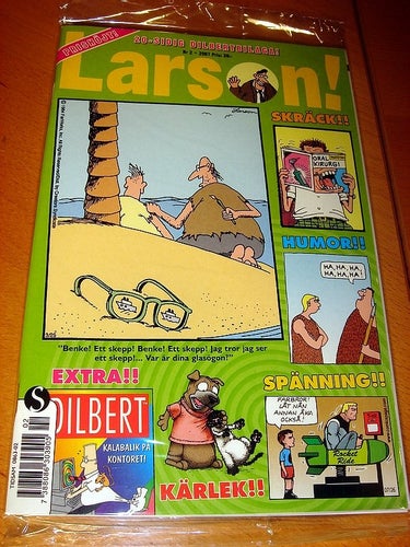 LARSON (svensk) NY OLÄST Nr 2 2007 Bilaga DILBERT