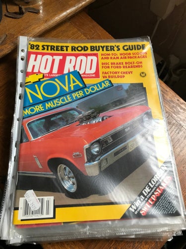 Hot Rod Magazine, 1982 mars