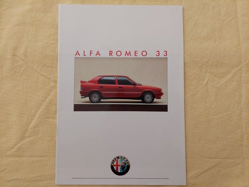 Alfa Romeo 33 1.3 S 1.5 Ti 1.7 1987 _