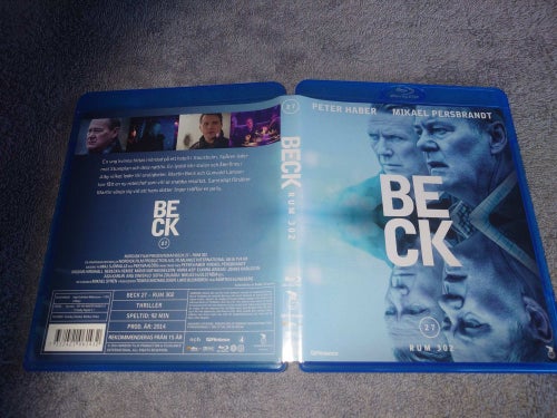 Beck 27 - Rum 302 (Blu-ray), Peter Haber, Mikael Persbrandt