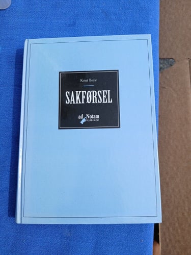 Sakførsel av Knut Boye