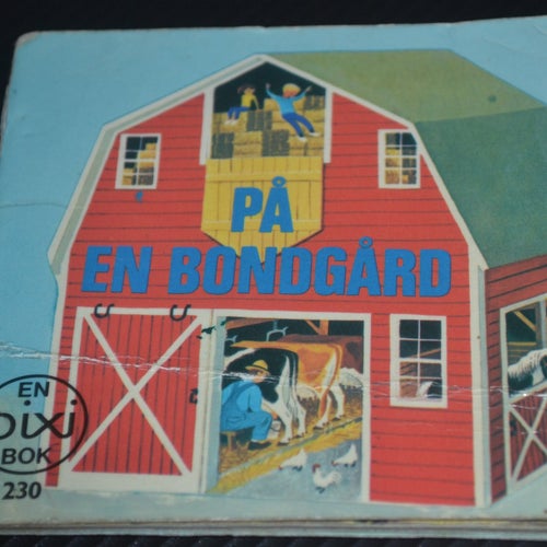 Äldre Pixibok På en bondgård