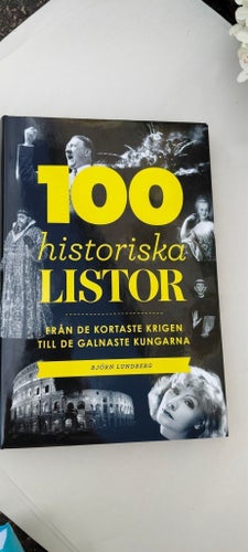 100 Historiska Listor - Björn Lundberg - Okänt År