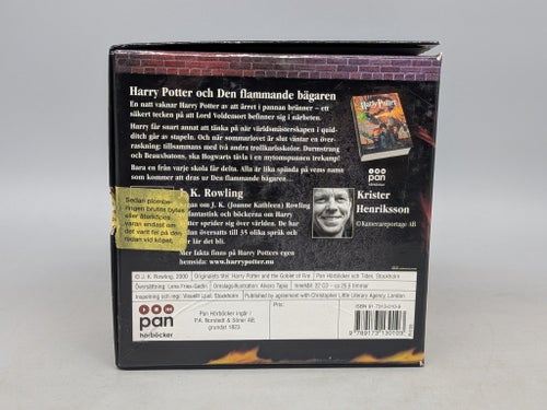 Harry Potter och den flammande bägaren - Ljudbok på CD