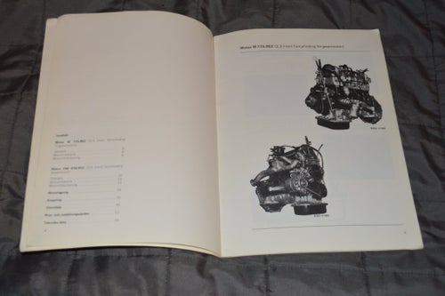 Mercedes verkstadshandbok typ-program 1975