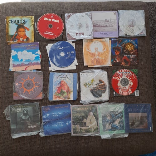 CD-skivor med Native American, New Age och världsmusik - 17 skivor