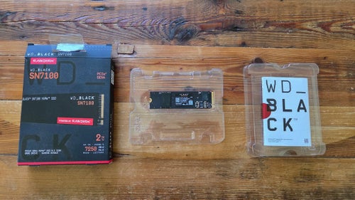 Sandisk WD Black SN7100 NVMe Gen 4 SSD 2TB