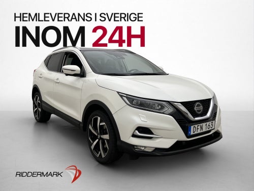 Nissan Qashqai 1.3 DIG-T 158hk Tekna Pano 360° Navi Skinn