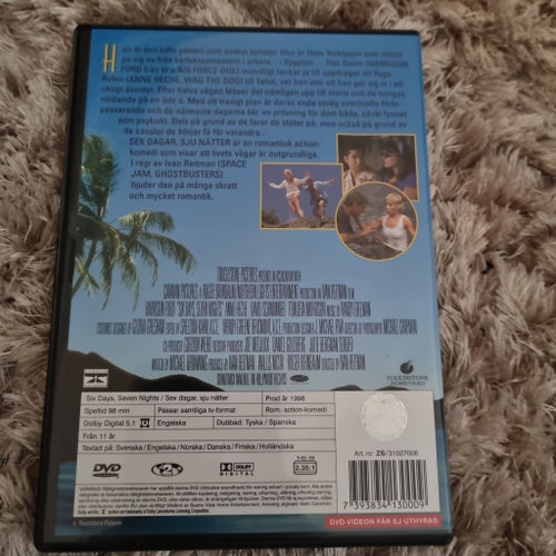 DVD: Sex dagar sju nätter