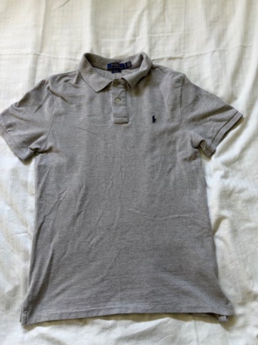 Polo Ralph Lauren grå pikétröja ( SMALL)