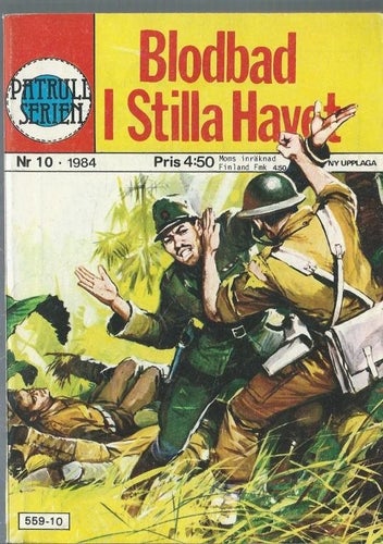 PATRULLSERIEN NR 10 1984 - BLODBAD I STILLA HAVET