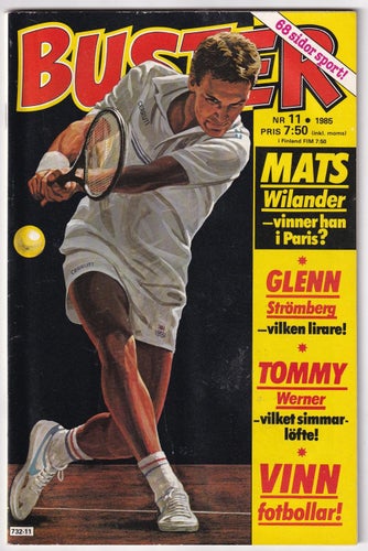 Buster 1985-11 Mats Wilander MM