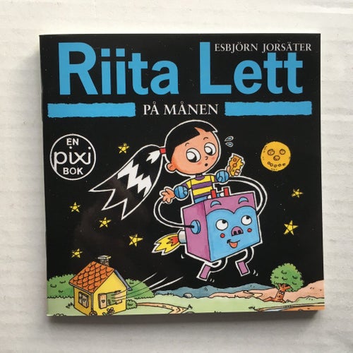 Pixi bok - Riita Lett på månen