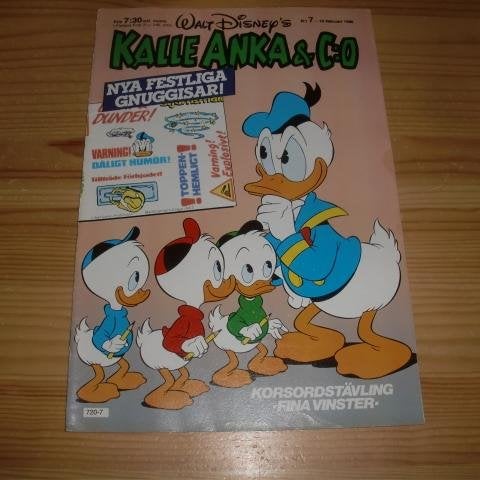 Kalle Anka 1986 nr 7