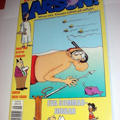 LARSON (svensk) NY OLÄST Nr 9 1999 !! Extra tjockt