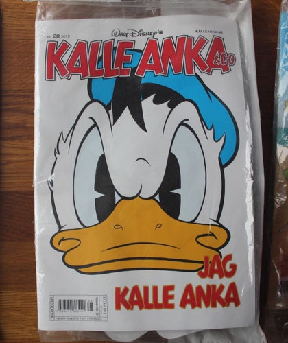 KALLE ANKA 2012 NR 28 med pryl /bilaga