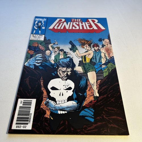The Punisher nr 2 1990, oläst toppex! NM