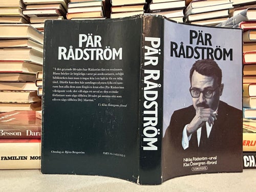 Pär Rådström av Niklas Rådström. Bok. Very Fine plus