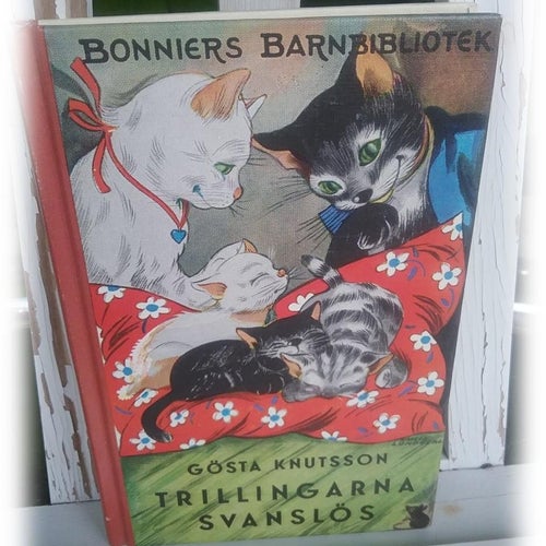 Trillingarna Svanslös Pelle Svanslös barnbok Gösta Knutsson 1988