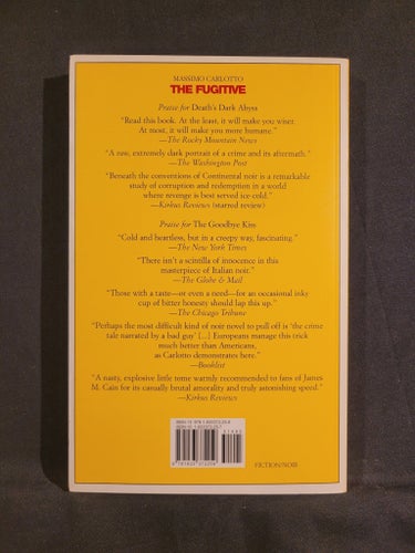 The Fugitive av Massimo Carlotto, 2007