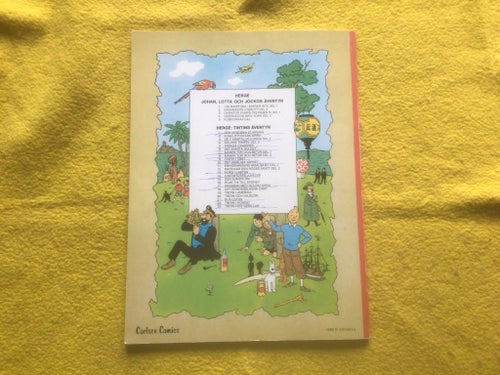 Tintin, Nr 21, 6:e Upplagan 1986, Skick GD