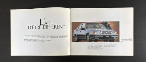 VOLVO katalog 460 - Fransk Text