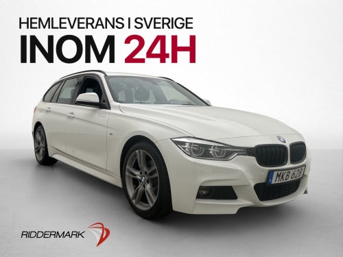 BMW 320 Touring M Sport Dragkrok Cockpit Sensorer Navi Skinn