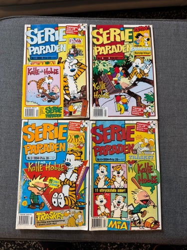 Serieparaden Kalle och Hobbe 1994
