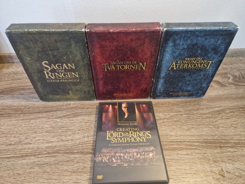 Sagan om Ringen Special Extended DVD Edition + Creating LOTR Symphony - Komplett