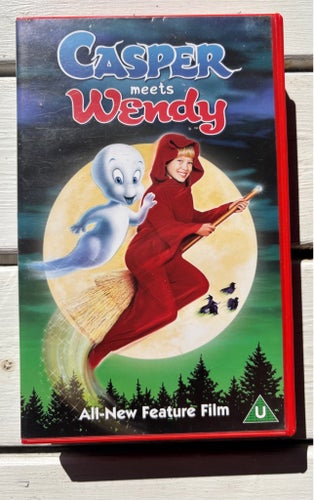 Casper Meets Wendy VHS Eng