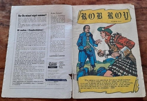 Illustrerade Klassiker / Rob Roy / Nr 37 - 1957