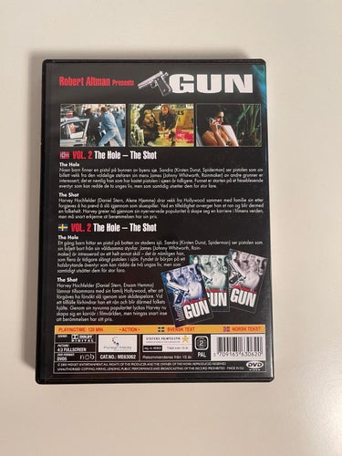 DVD - GUN vol 2. Robert Altman. James Gandolfini Martin Sheen Kirsten Dunst