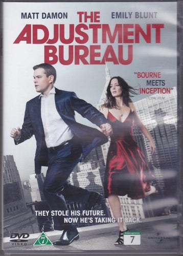 DVD / The Adjustment Bureau / Matt Damon, Emily Blunt / Nära Nyskick