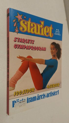 Starlet 1983 nr 35 Idolbilder Hall & Oates, Meat Loaf, Eurythmics. Very Fine