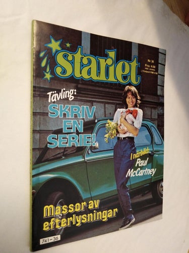 Starlet 1982 nr 36 Paul McCartney, Daniel J. Travanti, Leo Sayer Very Fine