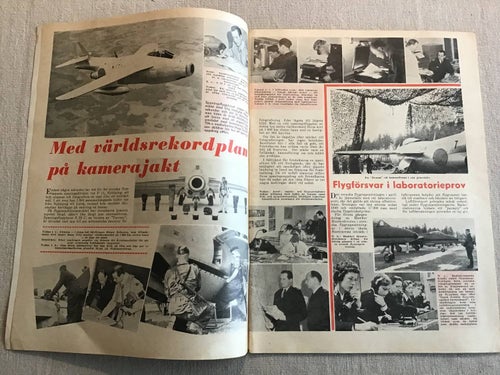 TEKNIK FÖR ALLA NR 10 1956 S 29 c NY VERSION AV TUNNAN,,GOGGO SCOOTER ,MORRIS