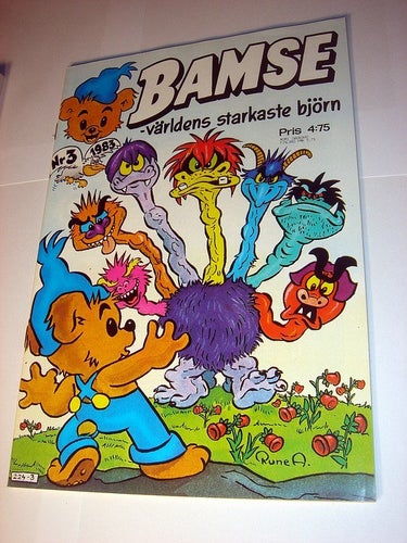 BAMSE 1983 3 (svensk) NY OLÄST