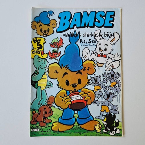 Bamse Tidning - Nr 5 1985 - Serie Serietidning