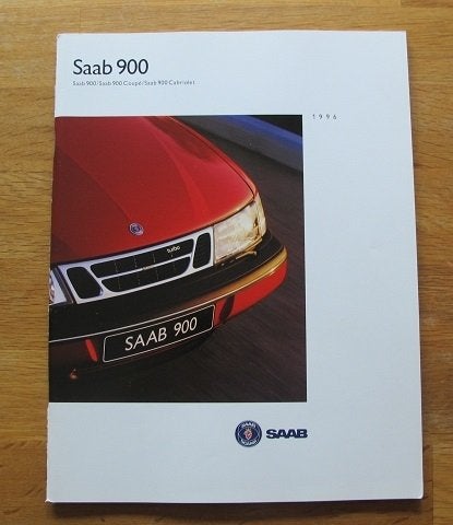Broschyr - Saab 900 - 1996