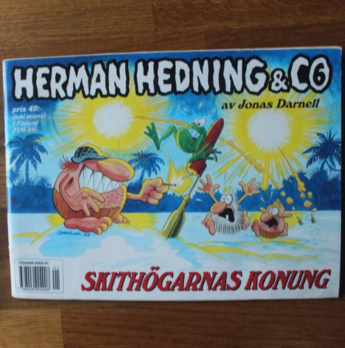 Herman Hedning & CO 1997 nr 6 Skithögarnas konung