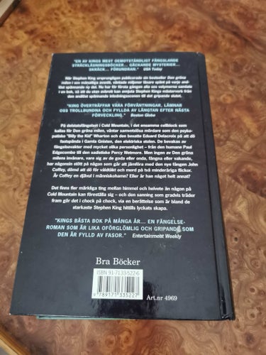 Gröna milen stephen king 1999