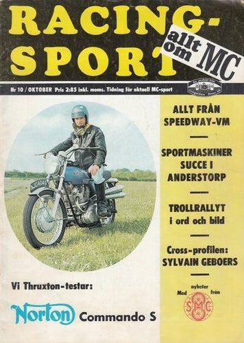 Racing Sport/Allt om MC Nr 10 Oktober 1969